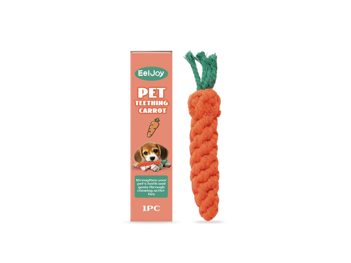 Zanahoria para los dientes de las mascotas