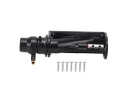 Bomba De Chorro De Agua Para Barcos Rc 6-12v Propulsor De Spray Accesorio Inalámbrico Modelo Negro