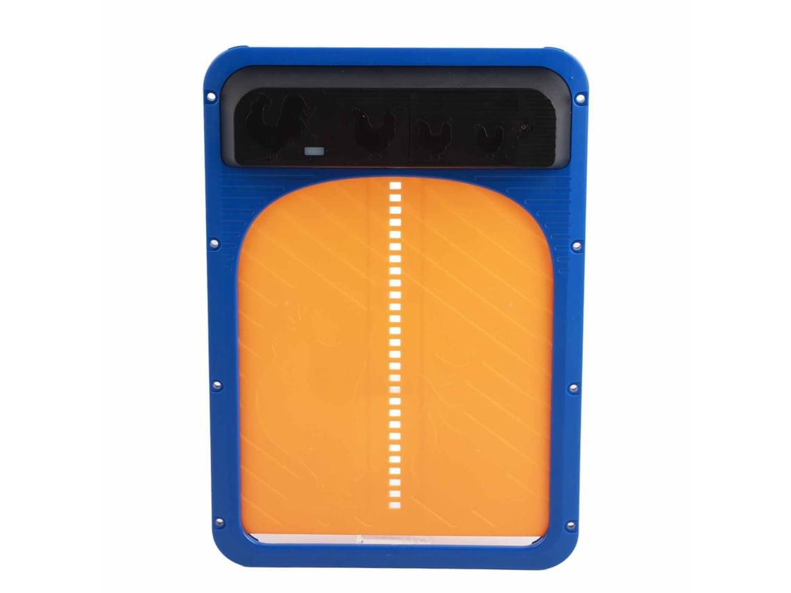 Puerta Automática Para Gallinero Con Sensor De Luz Alimentado Por Batería, Resistente Al Agua Ip44.