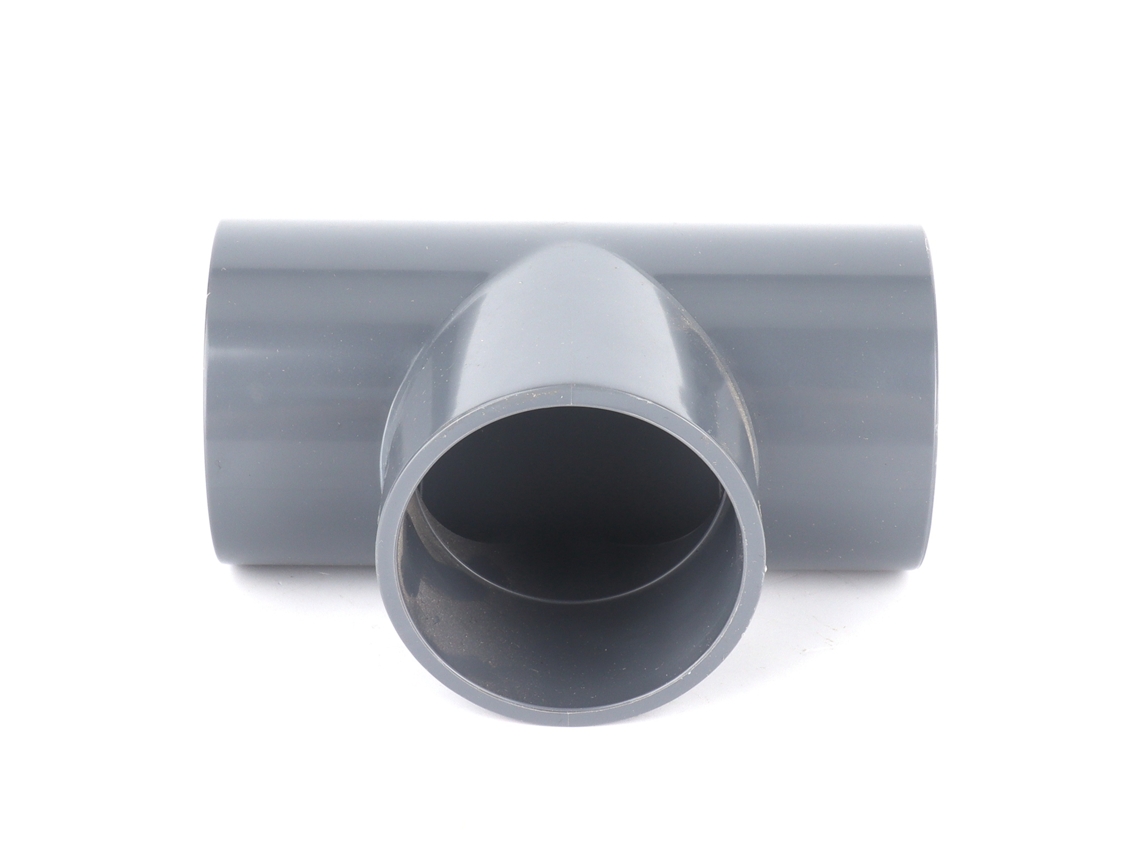 Conector En T De Pvc, Adaptador De 3 Vías G1-1/2 Para Suministro De Agua En Invernaderos Y Jardines.