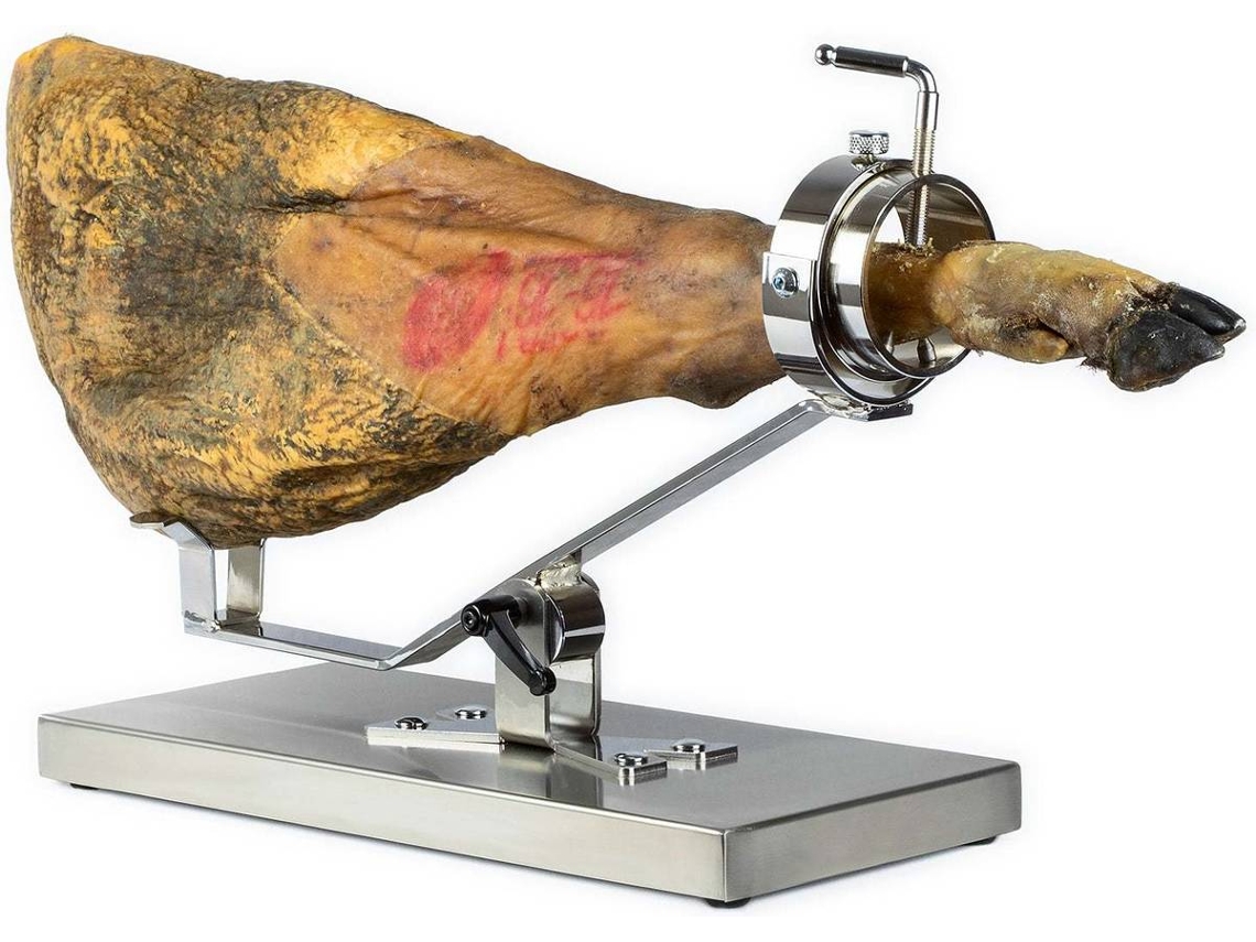 Soporte Jamonero BELLO (Acero inoxidable - 46.5x20x34 cm)