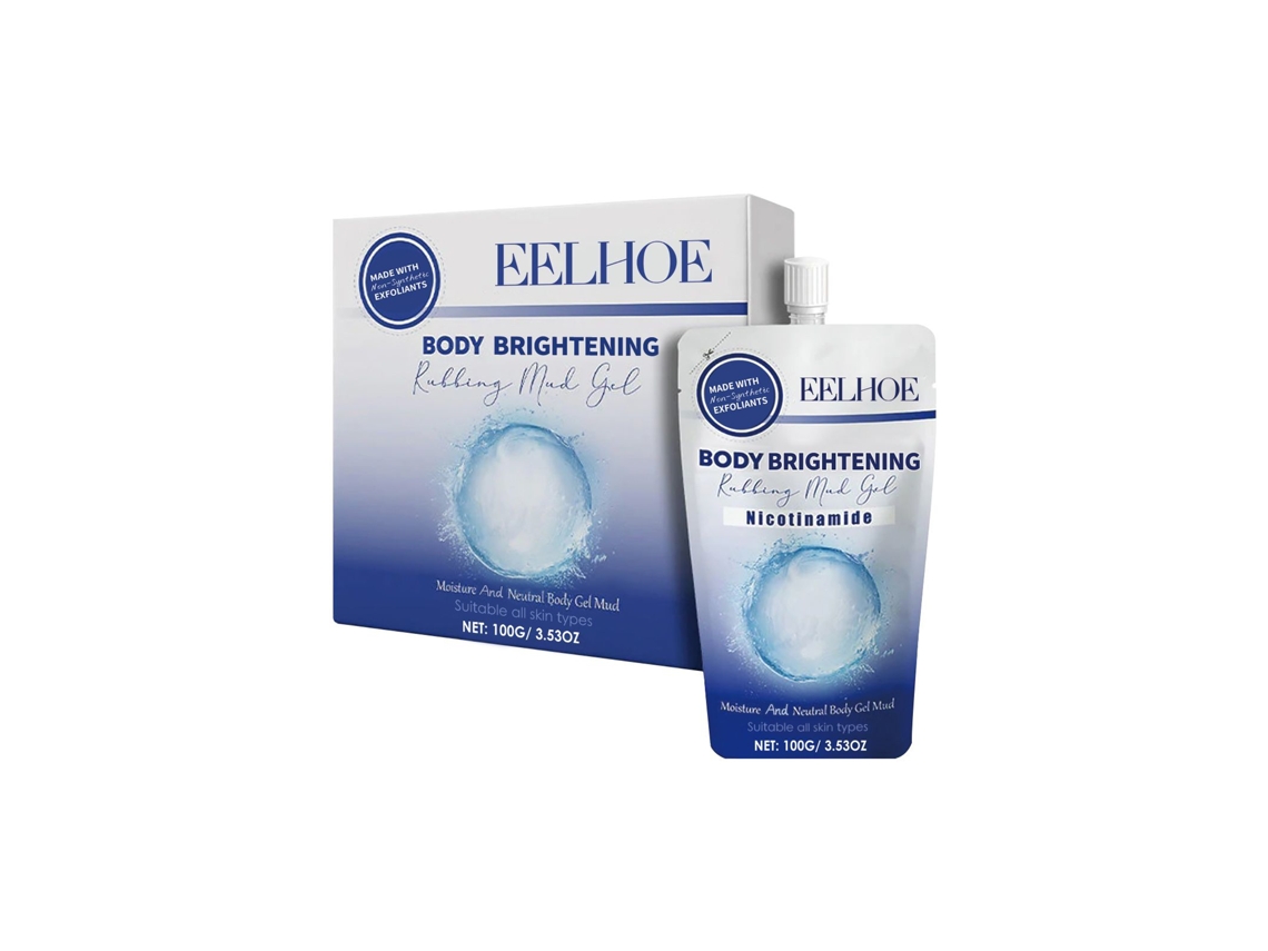Exfoliante corporal iluminador para una piel radiante y suave.