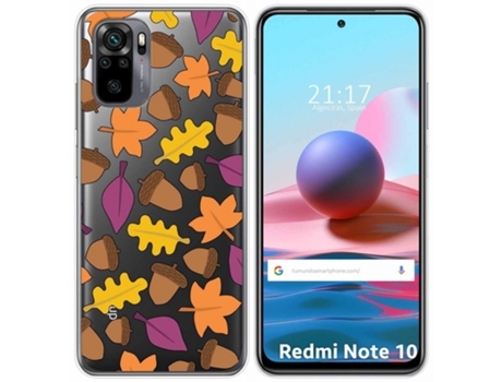 Carcasa Xiaomi Redmi Note 10 / 10S TUMUNDOSMARTPHONE Dibujos Transparente Multicolor