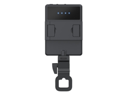 Luz para selfies Chrui de 60 LED con clip delantero y trasero, recargable, con 3 modos de iluminación (negra)
