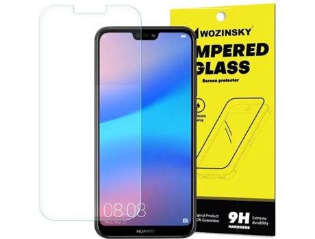 Protector Cristal Templado Huawei P20 Lite Lmobile 9H Transparente
