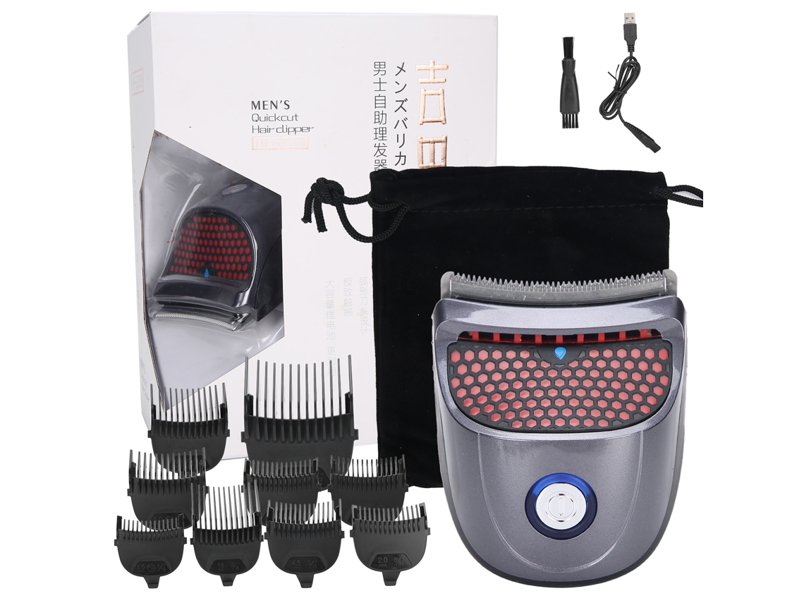 Máquina De Corte De Pelo Eléctrica Inalámbrica Waterproof Recargable Kit De Afeitado Para Hombres