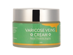Crema Para Varices 50ml Para Dolor Y Hinchazón De Piernas, Alivia Fatiga Y Hidrata La Piel