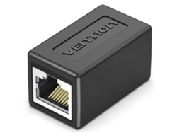 Adaptador Conector Rj45 Vention Ipvb0/ Cat.6 Ftp/ Rj45 Hembra Rj45 Hembra/ Negro DEPAU