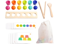 Juego De Combinación Colores Para Niños 3 Años En Adelante,