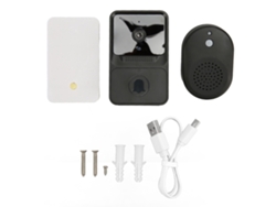 Timbre Inalámbrico Inteligente Con Visión Nocturna Hd, Protección Ip65, Detección De Movimiento Y Monitoreo Remoto.