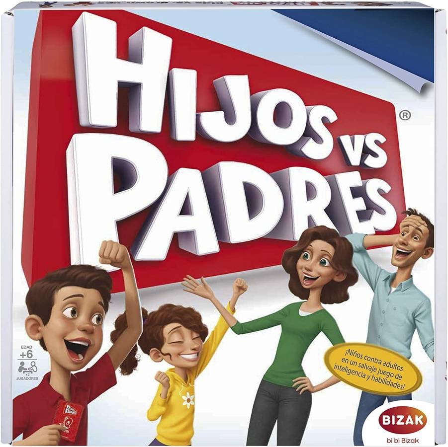 Hijos Contra Padres bizak juego 61923451 mesa familiar preguntas y mas 2