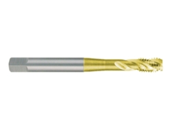 RUKO-234080T-Macho de roscar para máquinas M DIN 371 HSS-TiN rectificado tipo C. Rosca M 8