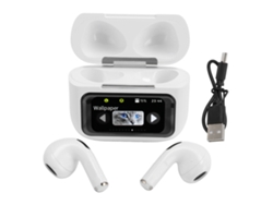 Auriculares Traductores Bluetooth, 144 Idiomas, Cancelación De Ruido, Modos De Traducción, Color Blanco.