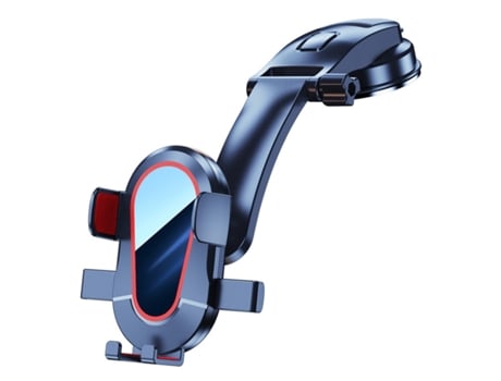 Suporte de telefone para carro, suporte de telefone para pára-brisa de suporte de carro para todos os smartphones Android iPhone (vermelho) CHRONUS