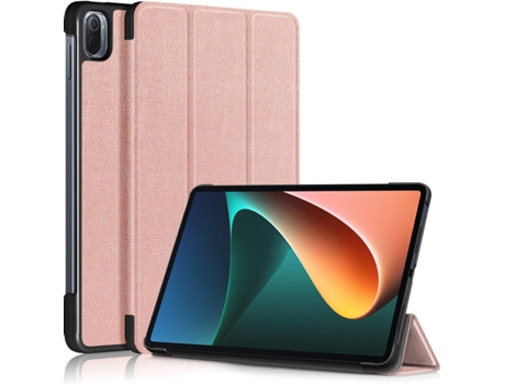 Carcasa Tablet Xiaomi Pad 5 Book Cover Smart Sleep Rosa