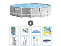 Intex Piscina Prism Frame Redonda - 427x107 Cm - 9-peças S639