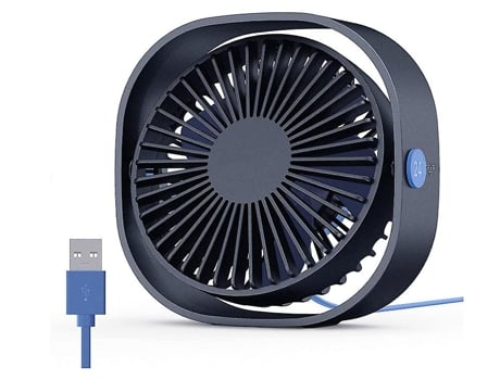 Ventilador de escritorio USB Mini ventilador USB 2021 nuevo ventilador de escritorio USB silencioso 3 velocidades potente funcionamiento Simple y s...