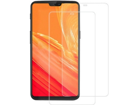 Kit de 2 Protectores Cristal Templado Oneplus 6 Case Friendly