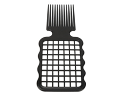 Juego De 5 Peines Retorcidos, Diseño De Cuadrícula Para Dar Volumen Al Cabello Rápidamente Y Controlar El Frizz.
