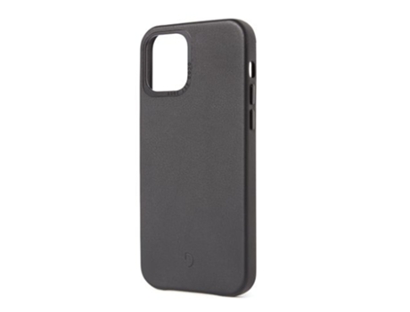 Funda para iPhone 12 Mini DECODED Piel Negro