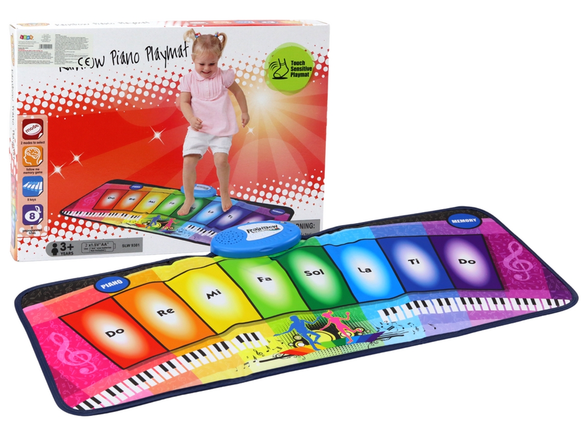 Tapete de baile musical educativo Rainbow Piano B.active