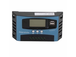 Regulador De Carga Solar Mppt 12v 24v Con Identificación Inteligente Y Pantalla Lcd 60a (descarga 20a)