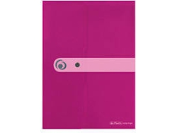 Carpeta HERLITZ 11217122 (Rosa - A4 - 21x29.7cm - Polipropileno)
