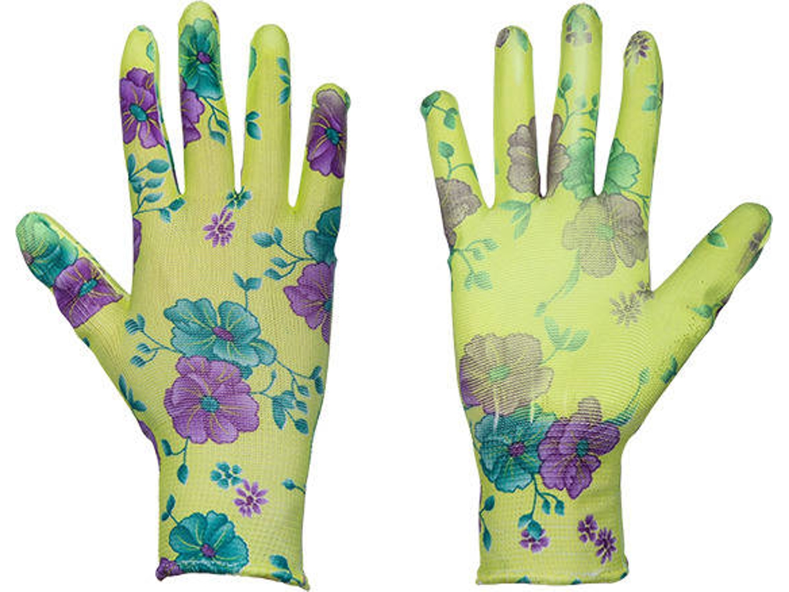 Guantes de Jardinería BRADAS Pure Floxy (Poliéster - Talla: 8)