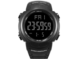 Reloj Deportivo De Pulsera Para Hombre, Resistente Al Agua, Luminoso, Para Exteriores, Digital, Negro.