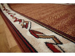 Alfombra de Pasillo Bcf Filip Marrón 90 cm