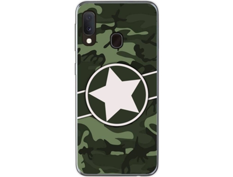 Carcasa Samsung Galaxy A20e 5.8" TUMUNDOSMARTPHONE Camuflaje 01 Multicolor