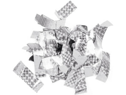 Confeti TCM 55x18 mm, Plateado, Laser Effect, 1kg