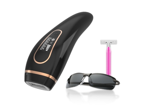Depiladora Luz Pulsada OHPA T20 Eplilateur Negro