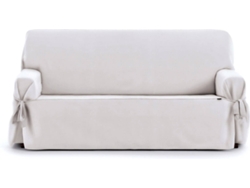Funda de Sofá 3 Plazas Jaquard EYSA Levante (110 x 70 x 230 cm - Algodón y Poliéster - Blanco)