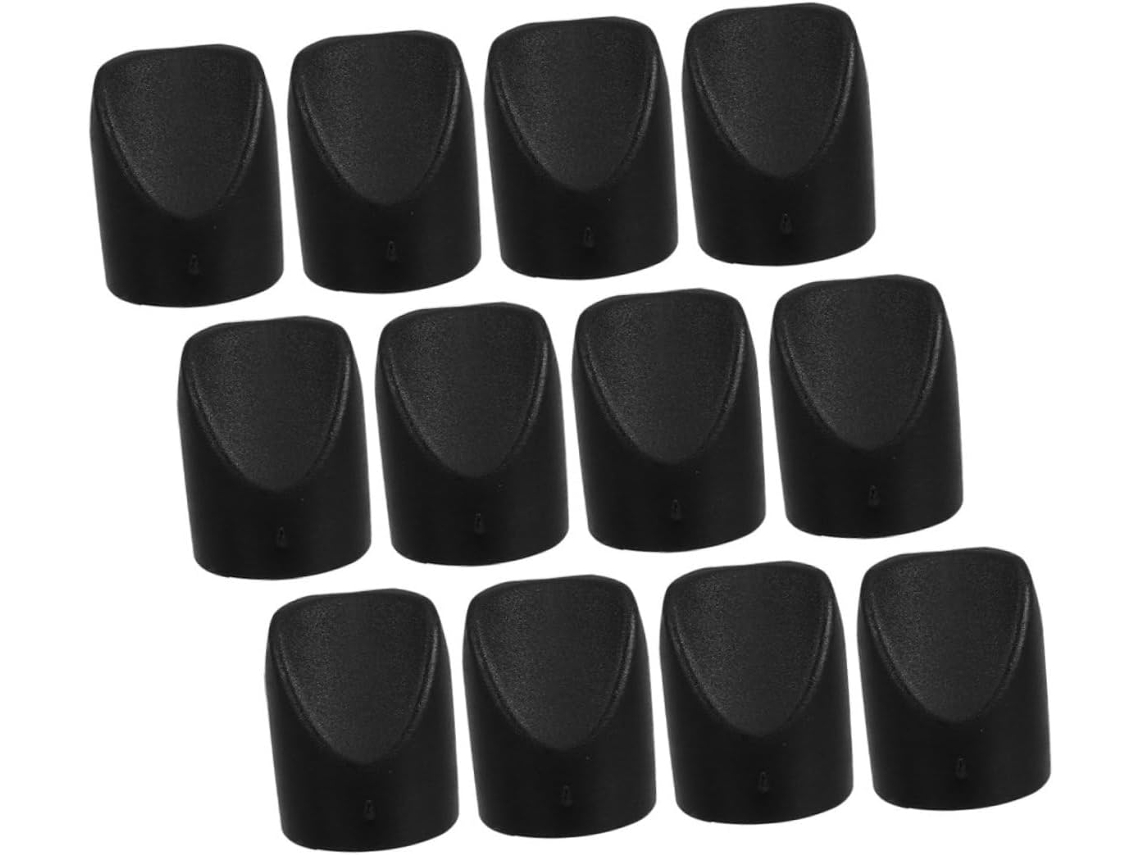 12piezas Funda Estabilizadora Silla Color Negro Tapones
