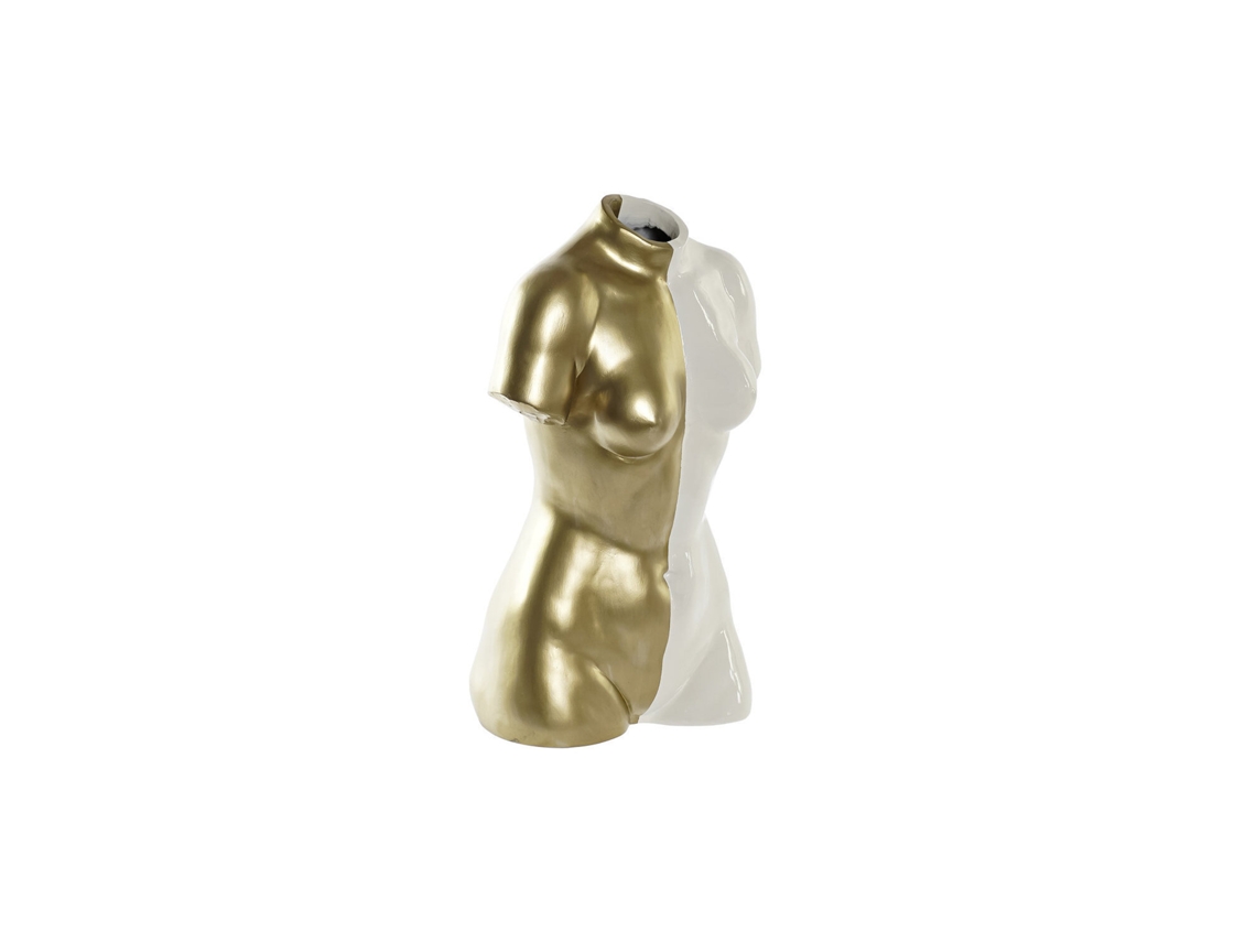 Busto Clássico em Resina Brilhante, 32x19x50cm ALEXANDRA HOUSE LIVING