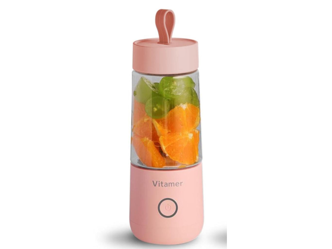 Mini Exprimidor De Frutas Eléctrico Portátil 350ml, Máquina De Batidos USB Neveance