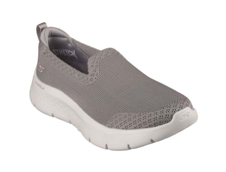 Zapatillas de Mujer SKECHERS Go Walk Flex Tecido Beige (41)