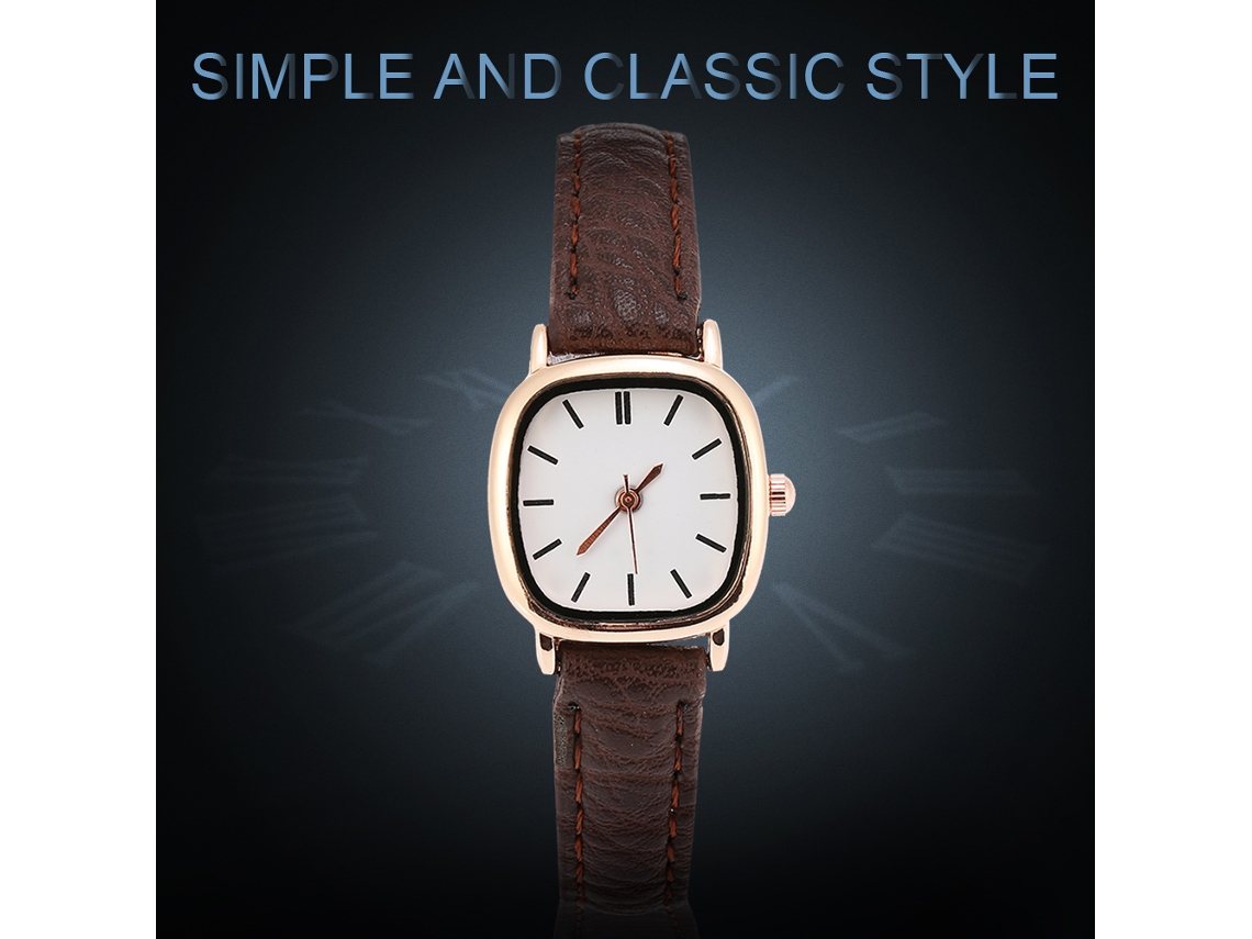 Reloj De Pulsera Analógico De Cuarzo Para Mujer Lvpai Con Brazalete De Malla De Oro Rosa.
