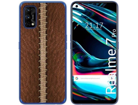 Carcasa Realme 7 Pro TUMUNDOSMARTPHONE Cuero 01 Multicolor
