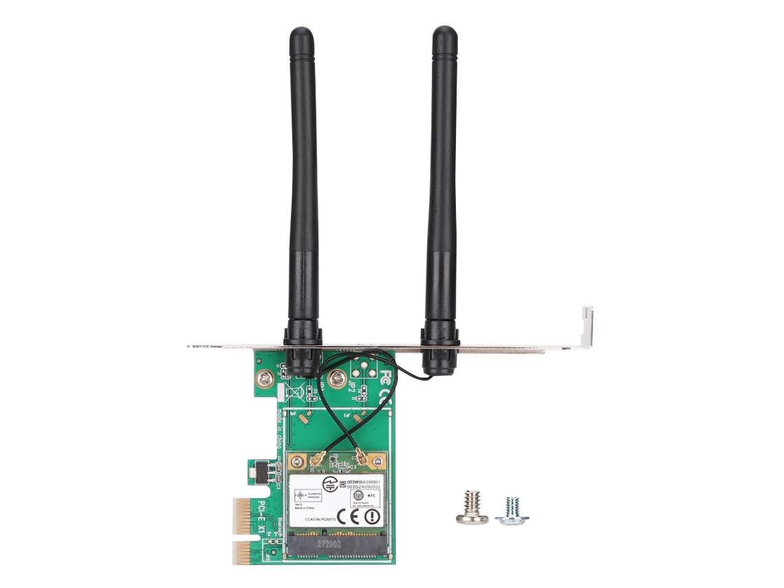 KOFIHETY Tarjeta de Red Inalámbrica PCI-E 2,4 GHz 300 Mbps SSU-WAE9281-M Soporta Hotspots AP