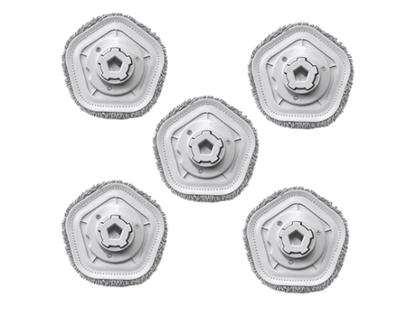 5 pçs mop pano para xiaomi dreame bot w10 robô aspirador de pó