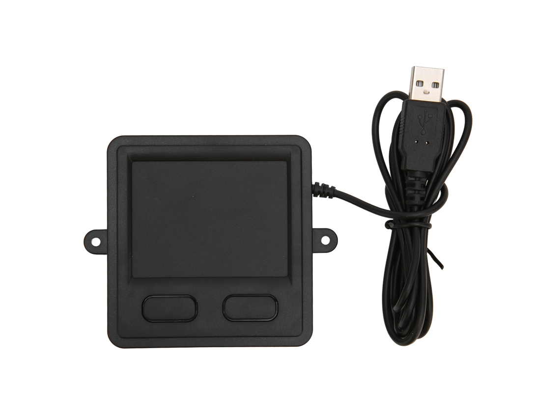 Panel Táctil Usb Multifuncional Portátil Con Cable Y 2 Teclas Táctiles Para Portátiles Y Equipos De Oficina.