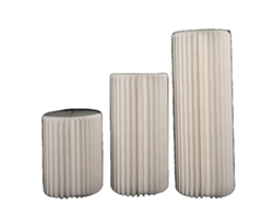 Expositor cilíndrico para decoración de bodas y fiestas, adornos para el hogar, H40 60 80 OEM