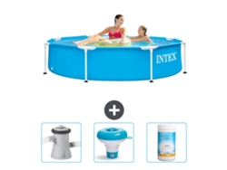 Piscina Tubular INTEX 28205NP-CB77 (1828 L - 244x51cm)