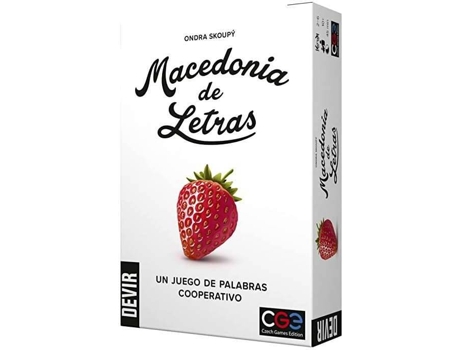 Juego Educativo DEVIR Macedonia de Letras (Edad Minima: 10 años)