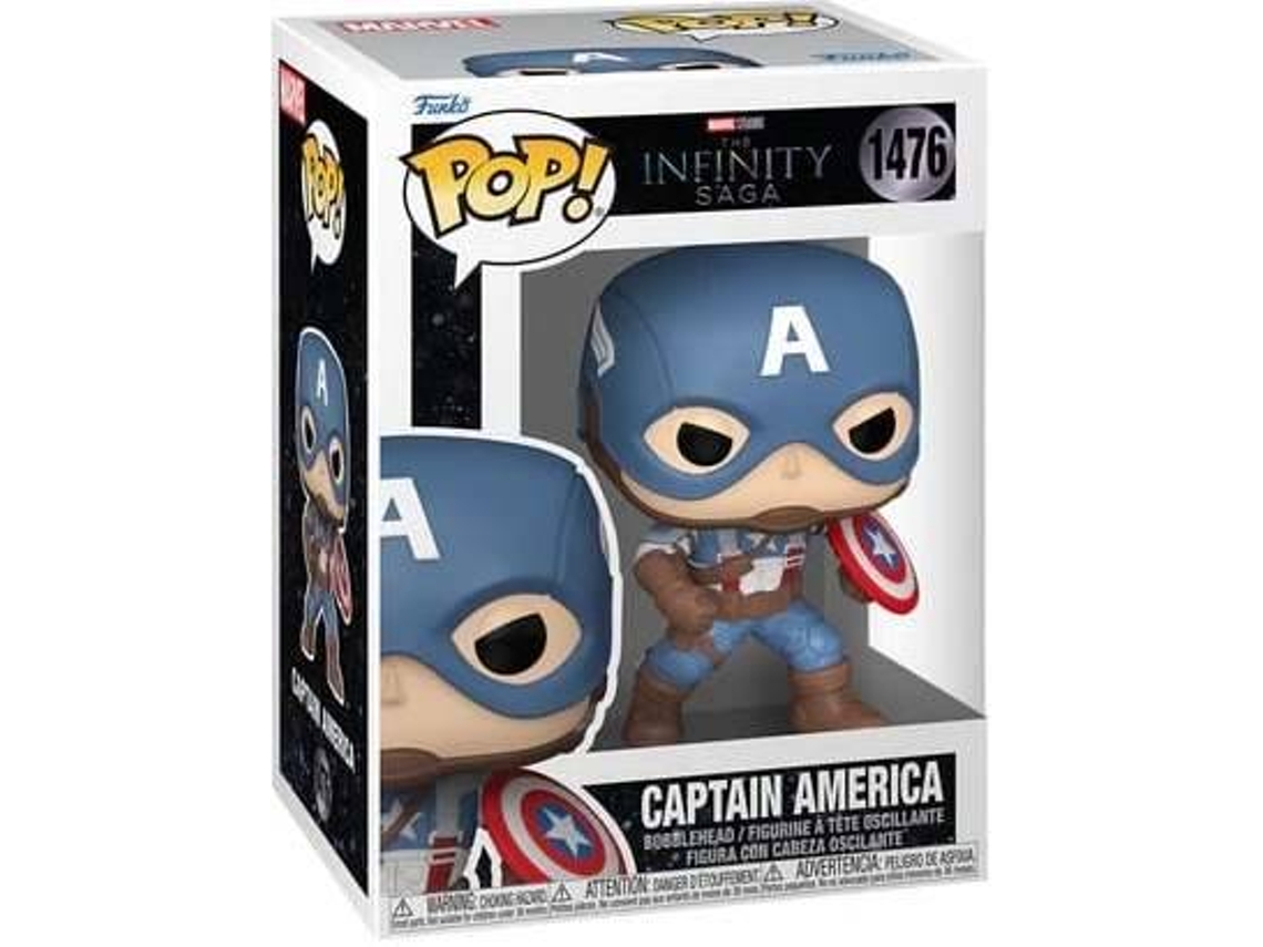 Figura FUNKO Pop! Marvel: The Infinity Saga: Captain America (Posible Chase)
