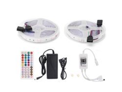 Tira De Luces Led Rgb De 12 V Con Bluetooth, 5050smd, Decorativa, Con Control Remoto Para Uso En El Hogar, El Automóvil Y Fiestas.