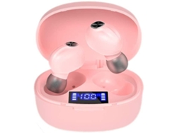 YEMAESRE Auriculares Bluetooth Sin Carga Impermeables Rosa