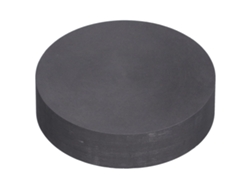 Bloque Redondo De Grafito De Alta Pureza, Placa Resistente Al Desgaste, 80x20 Mm